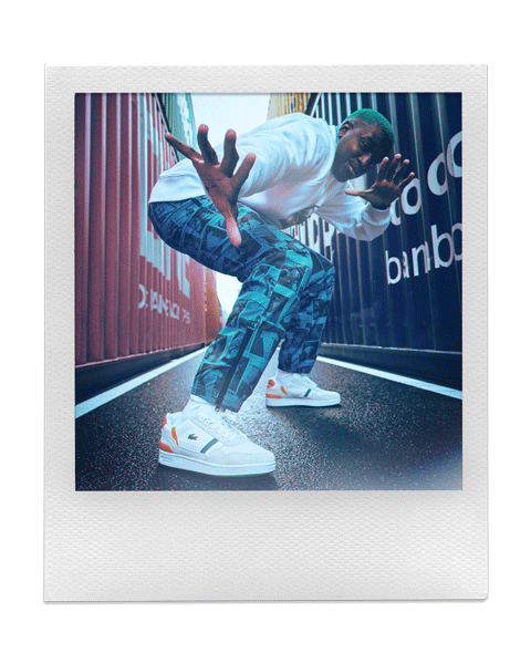 Lacoste Polaroid カラフルなコレクショ Youth Time Japan Project Web