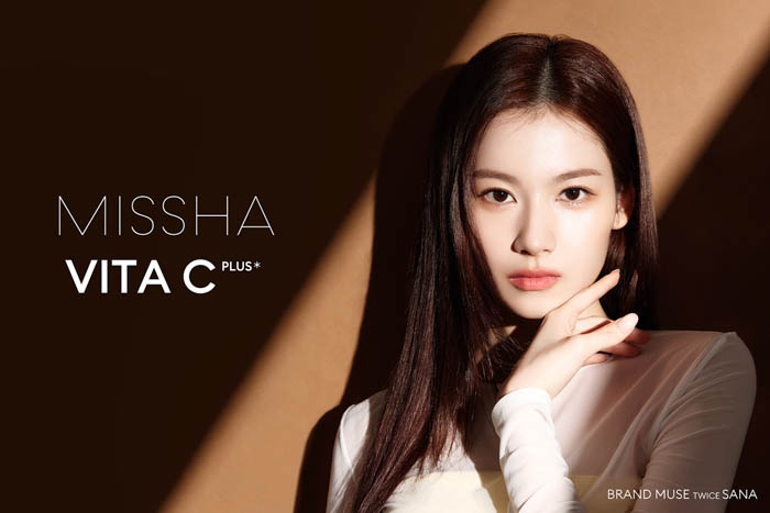 TWICE SANAが昨年に引き続き、韓国コスメ「MISSHA」ブランドミューズに！本日5月21日より新ビジュアルが公開！