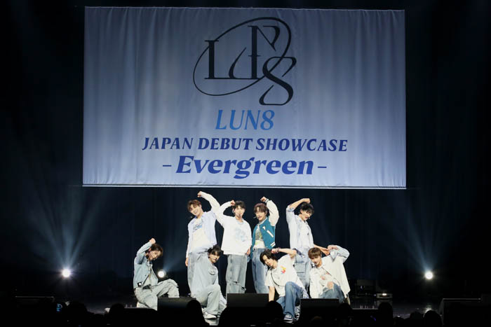 【ライブレポート】LUN8(ルネイト)日本デビュー! 『LUN8 JAPAN DEBUT SHOWCASE -Evergreen-』を開催!
