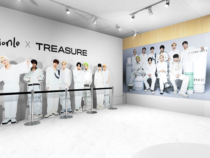 TREASURE着用衣裳展示が、6月28日（金）より自然由来の韓国コスメブランド「ShionLe」ロッテ銀座店にて開始！同日渋谷にてShionLeオフィシャルショップ期間限定OPEN！