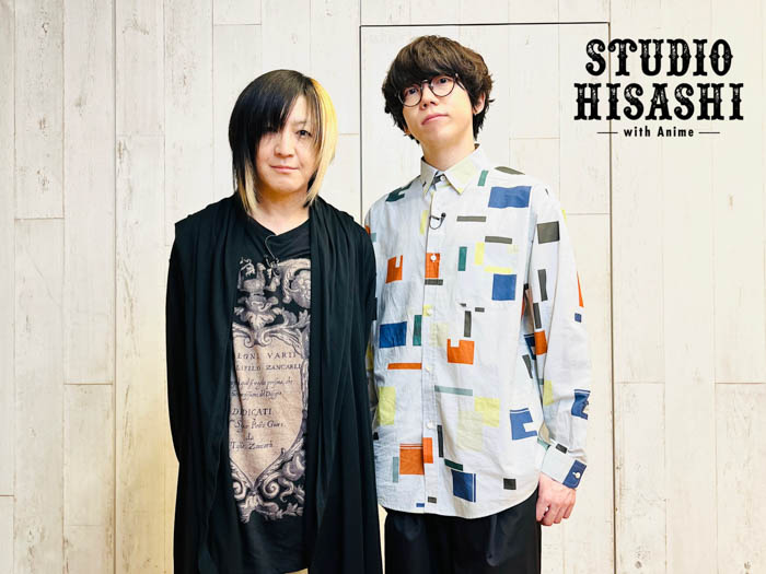 GLAY・HISASHIと、sumika・片岡健太がアニメ音楽を熱く語る『STUDIO HISASHI with Anime』「sumika特集」配信開始！