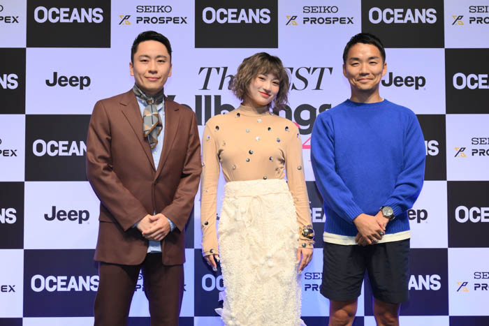 坂口健太郎、佐々木莉佳子らが受賞したOCEANS Feel So Good AWARD 「The BEST Wellbeings 2024」受賞者披露セレモニーが開催！