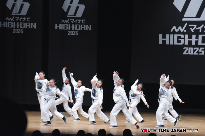 静岡県立浜松東高校 「ILL WAVE」がSMALL部門で演技を披露！＜マイナビHIGH SCHOOL DANCE COMPETITION 2025 WEST vol.1＞