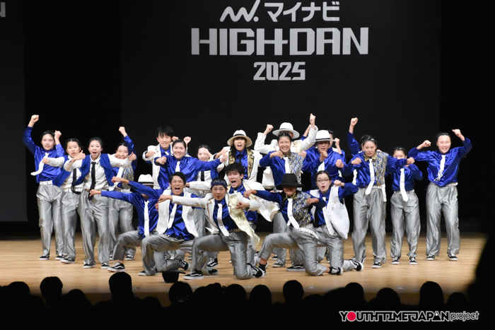 大阪府立箕面高校 「 doggie nuts」がLARGE部門で演技を披露！＜マイナビHIGH SCHOOL DANCE COMPETITION 2025 WEST vol.1＞