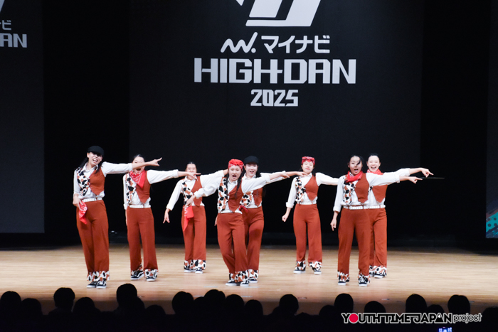 大阪府立北千里高校 「invincible」がSMALL部門で演技を披露！＜マイナビHIGH SCHOOL DANCE COMPETITION 2025 WEST vol.1＞