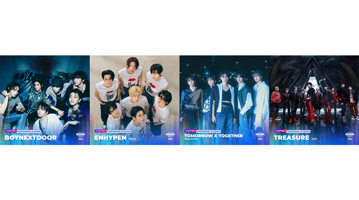 BOYNEXTDOOR、ENHYPEN、TOMORROW X TOGETHER、TREASUREが、日本CHAPTER1のステージ予告を電撃公開！【2024 MAMA AWARDS】