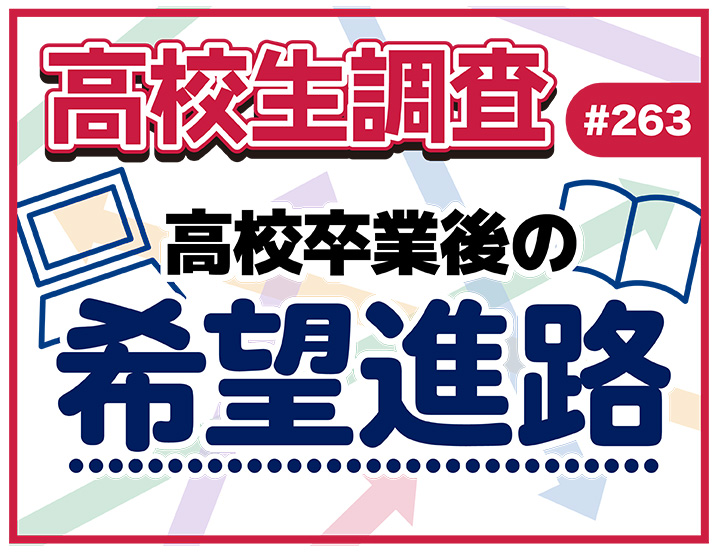 高校卒業後の進路について最も希望しているものとは？【高校生調査 ＃263】