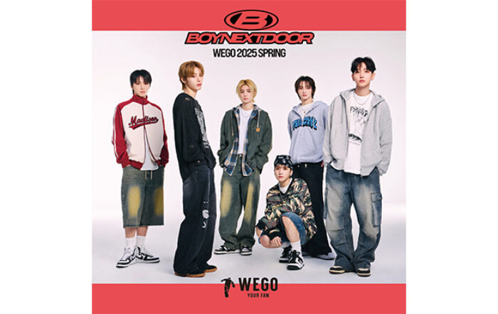 BOYNEXTDOORが、WEGO 2025 SPRING & SUMMERのビジュアルモデルに就任！