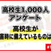 #125 高校生が災害時に備えているものは？災害時の備えにまつわる意識調査